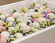 お別れ花